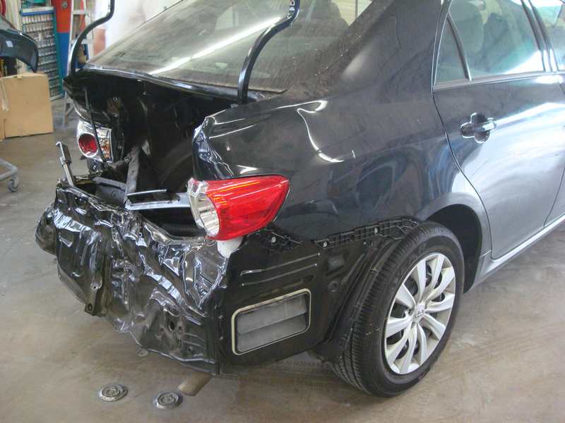 Toyota Corolla - Back End Before